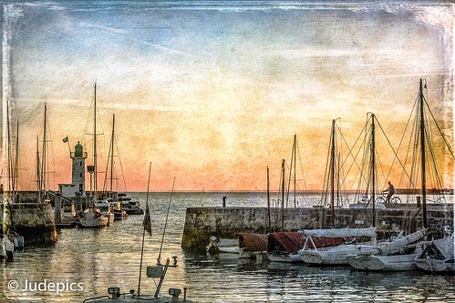 people france sunrise boats harbour textures lacey masts iledere laflotte