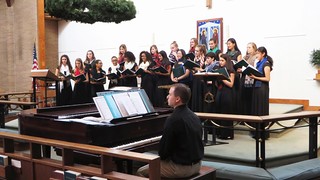 Piano Accompanist; presentation of Vox Unum from Stuart County Day School of the Sacred Heart, Erin Camburn, director.WCC_Dec2014GenMtg
