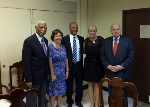 Secretario General de la OEA se reunió con los Ministros de Seguridad Nacional y Relaciones Exteriores de Jamaica