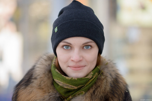 Dariya / Stranger portrait / On the street / Novosibirsk / Siberia / 02.12.14