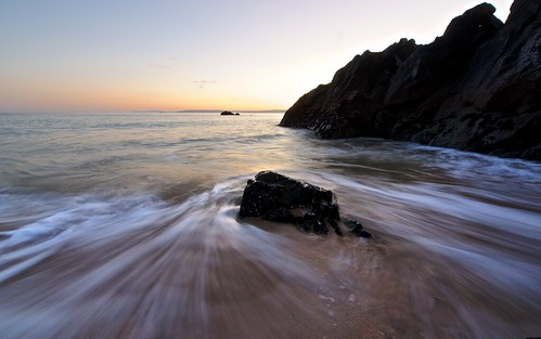 longexposure beach sunrise rocks cornwall wave olympus stives 2014 em1 714mm olympus714mmlens