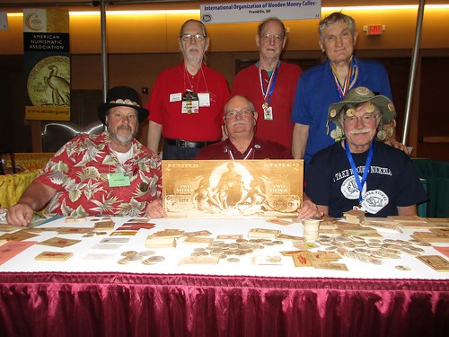 Wooden Money Collectors at 2016 Central States Show