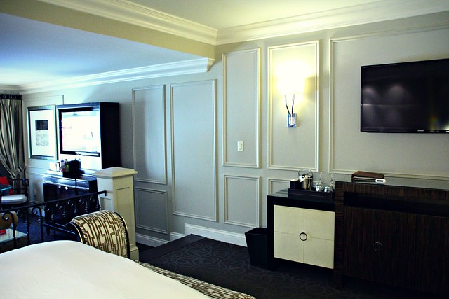 The Venetian hotel room