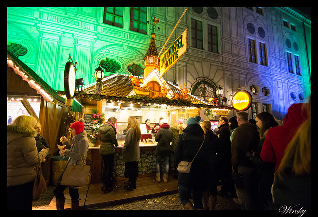 Mercado de Navidad la Residenz de Munich