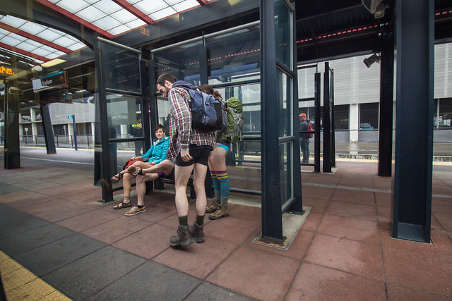 2015 No Pants Light Rail Ride