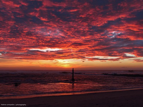 autumn sunset sea portugal mar pôrdosol outono viladoconde caxinas marportuguês helenacompadre canonpowershotsx510hs