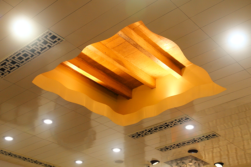 Wooden Beam Ceiling