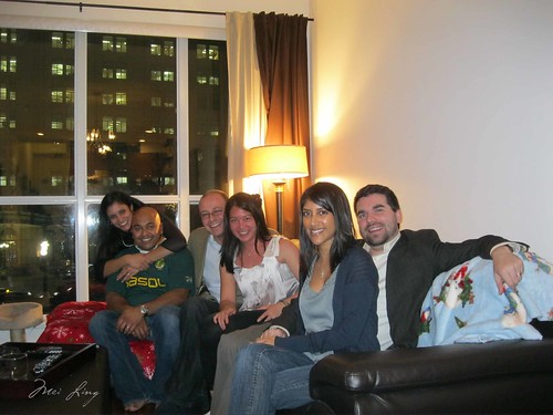 Group on New Year's Eve in 2011