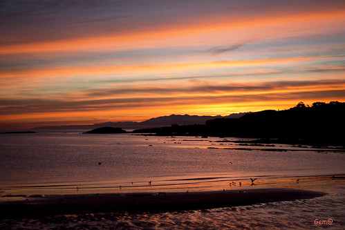 sea sky españa beach sunrise playa luanco amanecer cielo asturies gozón canon110d gemagonzález