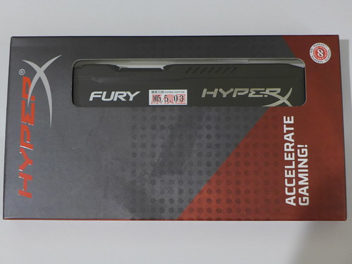 HyperX FURY 酷炫黑 DDR3-1866 8GB