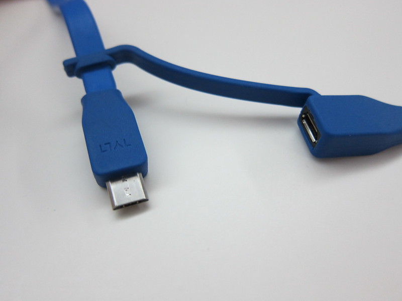 TYLT Syncable-Duo Charge & Sync Cable - Micro USB End