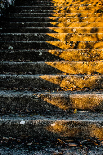 sunset shadow italy steps lazio piedimontesangermano