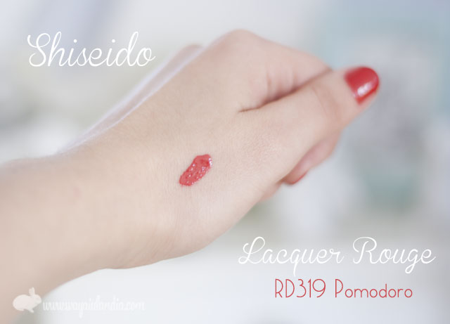 Shiseido Lacquer Rouge RD319 Pomodoro