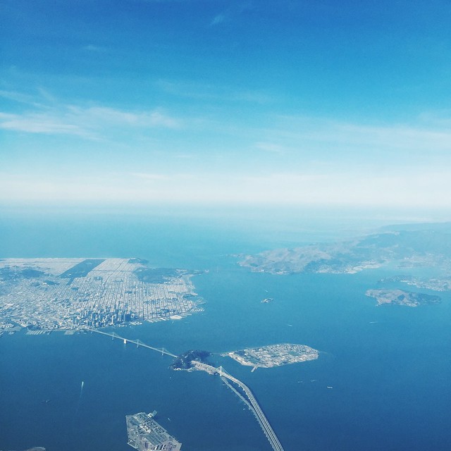 san francisco from the sky