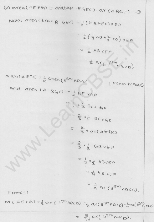 RD Sharma Class 9 solutions Chapter 15 Areas of parrallelograms and Triangles Ex 15.3 20