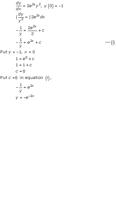 RD Sharma Class 12 Solutions Chapter 22 Differential Equations Ex 22.7 Q45-iii