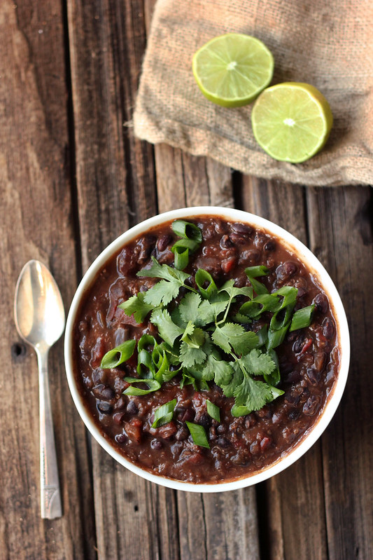 Chipotle Black Bean and Quinoa Crock-Pot Stew