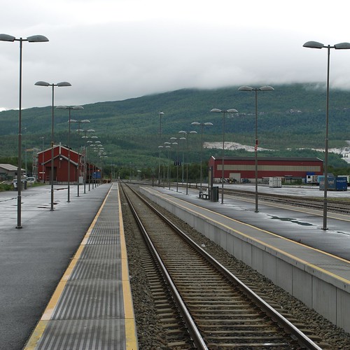 station norway railway norwege fauske