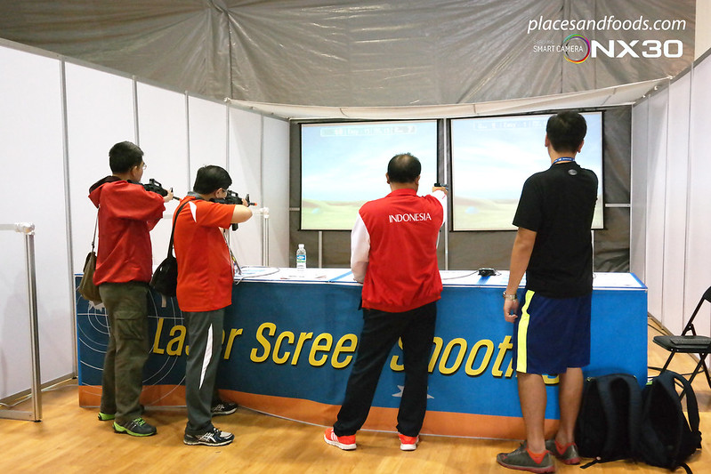 samsung incheon athletes village shooting game