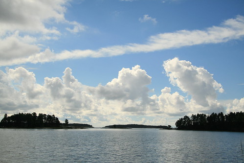 ålö ingå inkoo finland island nature clouds sea