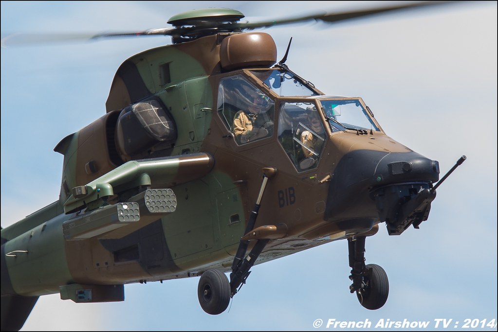 EC-665 Tigre,EC 665 ,Solo display, Airbus Helicopter Meeting des 60 ans de l'ALAT 2014 ,Cannet des Maures