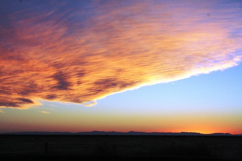 sunset newmexico clouds