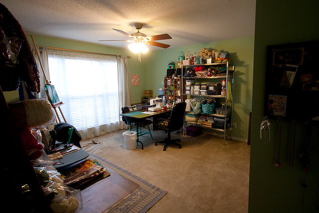 Craft Room Reorganization