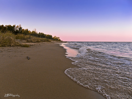 camping sunset lake beach water wisconsin forest point twilight state michigan dunes shore