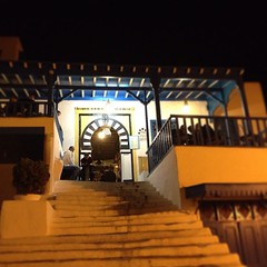 Serata a Sidi Bou Said, Tunisia. #tunisia #tunisie #instagood #instalike #lafriquecestchic #sidibousaid #night