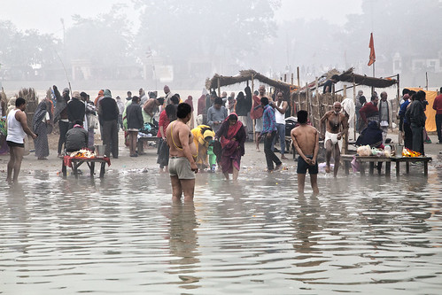 india river north sacred bathers ayodhya