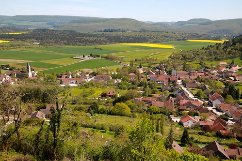 panorama village côte bourgogne vallée ouche côtedor mâlain