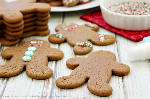 These Chocolate Gingerbread Man Cookies are perfect for holiday cookie trays or for gift giving!
