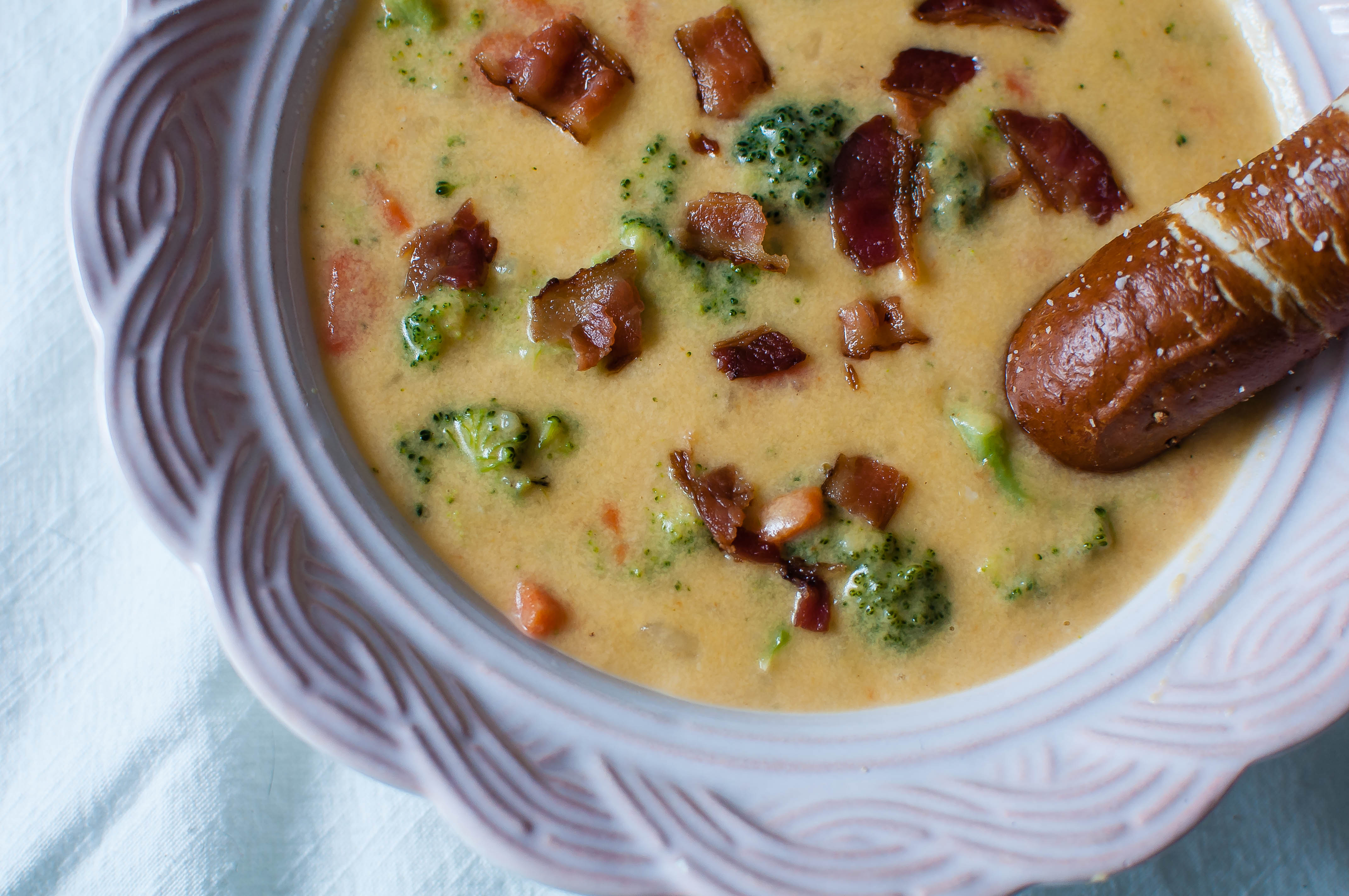 Loaded Broccoli Cheese Soup 3