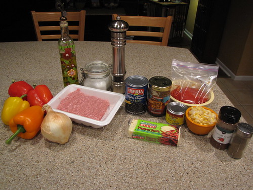 Mexican Stuffed Peppers Ingredients