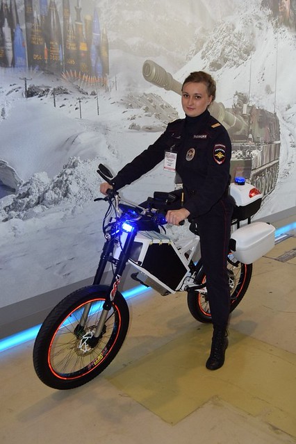 russia police ebike