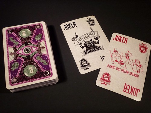 Haunted Mansion Cards Back & Jokers