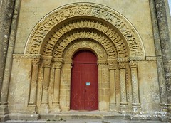 Aulnay, église Saint Pierre de la Tour, patrimoine mondial humanité