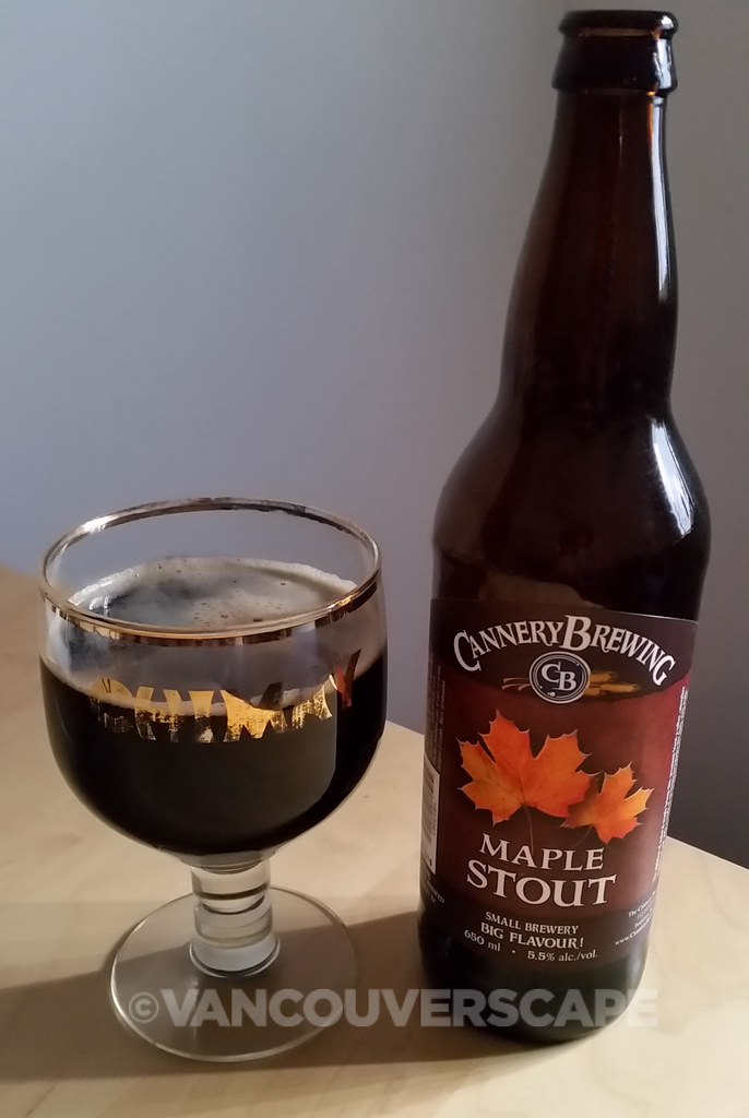 Cannery Brewing Maple Stout beer
