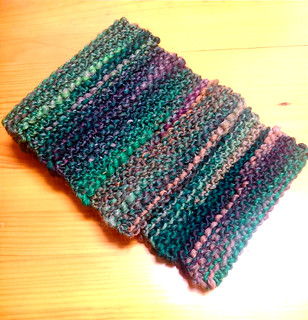 Green infinity scarf
