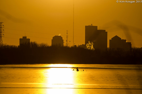 winter sunset ohio lake ice fishing nikon january fisher dayton 2015 eastwoodmetropark nikond5100 kkfrombb