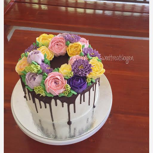 Jen Macatangay's Lovely Flower Cake