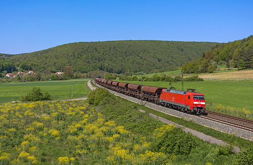 railroad germany bayern siemens railway trains cargo fret bahn mau germania freighttrain ferrovia treni br152 es64f guterzuge nikond7100