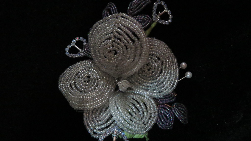 beaded orchid
