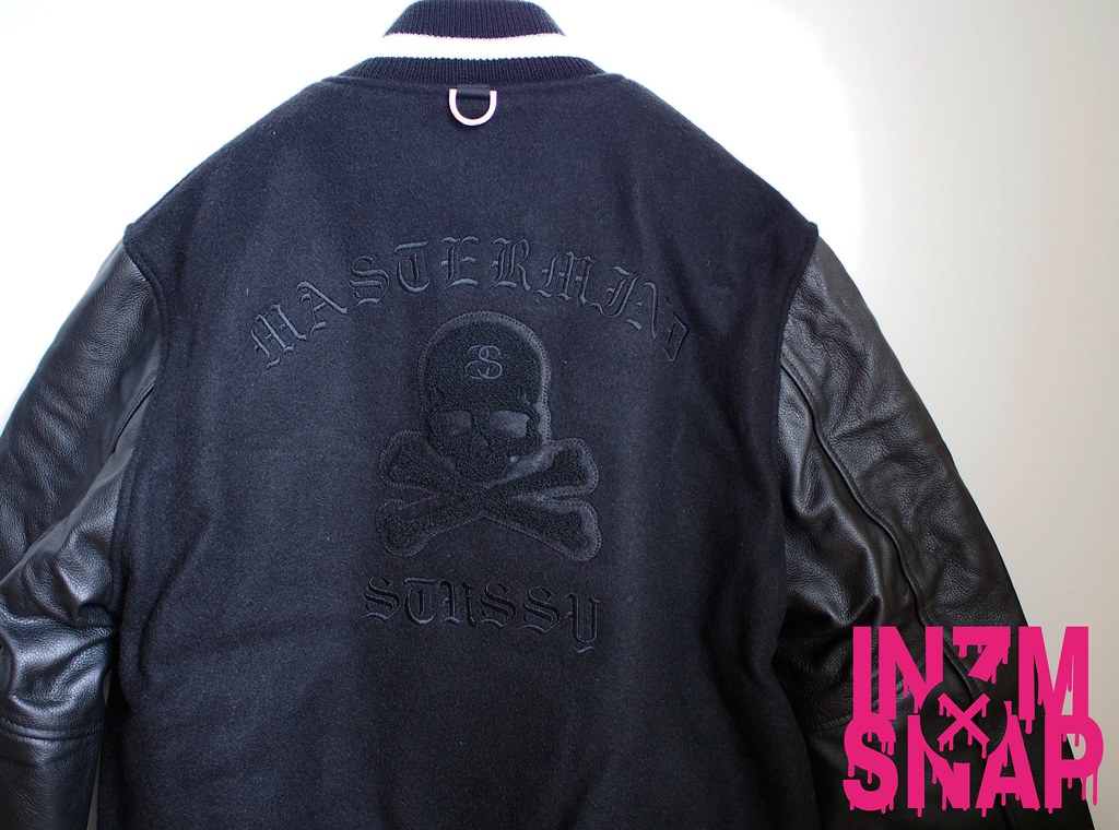 STUSSY × mastermind JAPAN | Skull Varsity Jacket