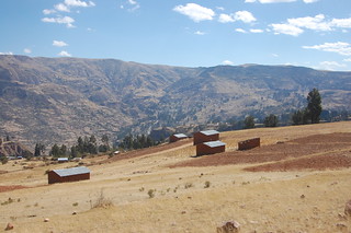 Views from Vilcashuamán to Huamanga, Ayacucho, Peru