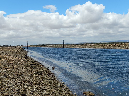 ripples inland markers channel stkilda causeway