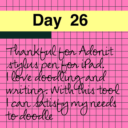 Day 26: Adonit Stylus Pen
