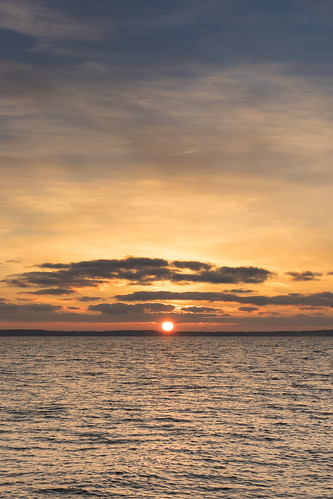 blue sunset sea portrait sky orange sun water clouds contrast zeiss sony baltic alpha ostsee a7 2470 pelzerhaken