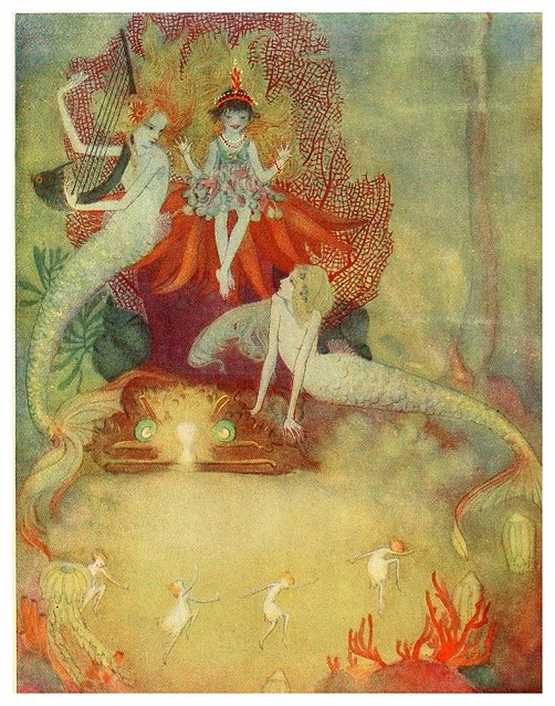 009-Down-adown-derry a book of fairy poems-1922- ilustrada por Dorothy P. Lathrop
