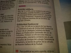 Solidaridad Penitencial 2014. Prensa.